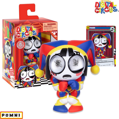 Moose Toys, der erstaunliche digitale Zirkus – Vinylfigur Pomni