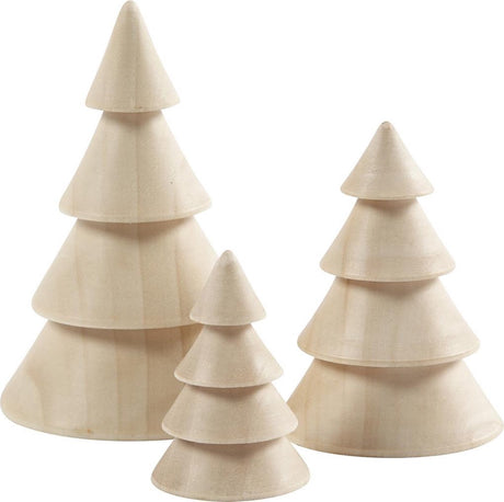Kreativunternehmen https: www.cchobby.nl Christmas-trees-of-wood-h-5-7-5-10-cm-d-3-5-5-4-6-7-cm-3-piece-1-box