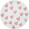 Blond amsterdam , even bijkletsen, pink: bord 22 cm hearts