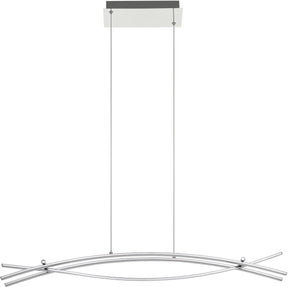 Eglo nevado hanglamp - led - 90 cm - chroom wit