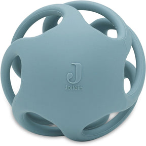 Jollein Beißring Kugel Silikon ø 9,5cm meeresgrün