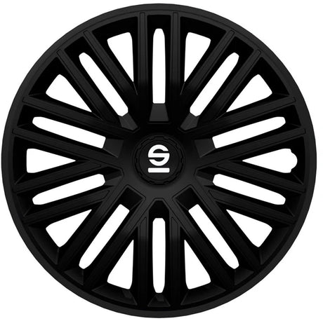 Sparco Hubcaps Bergamo 16 Zoll schwarz 4 Teile