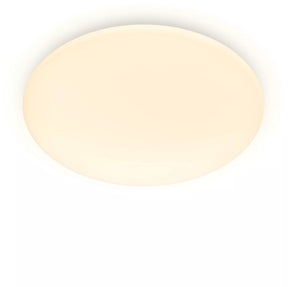 Philips led philips moire plafondlamp - koelwit licht: 4000k - wit - rond - 20w - diameter: 38 cm