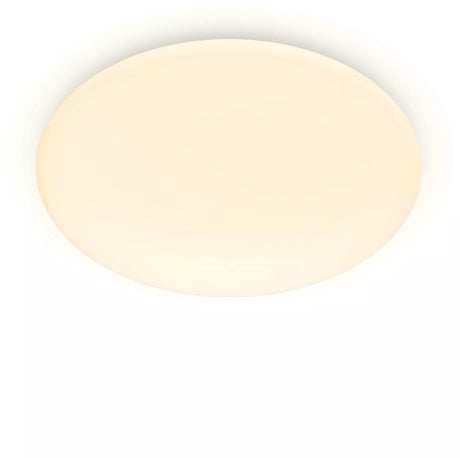 Philips led philips moire plafondlamp - koelwit licht: 4000k - wit - rond - 20w - diameter: 38 cm