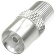 Hama 00205224 f-coax-adapter aansluitingen: f-bus, coax-bus iec 1 stuk(s)