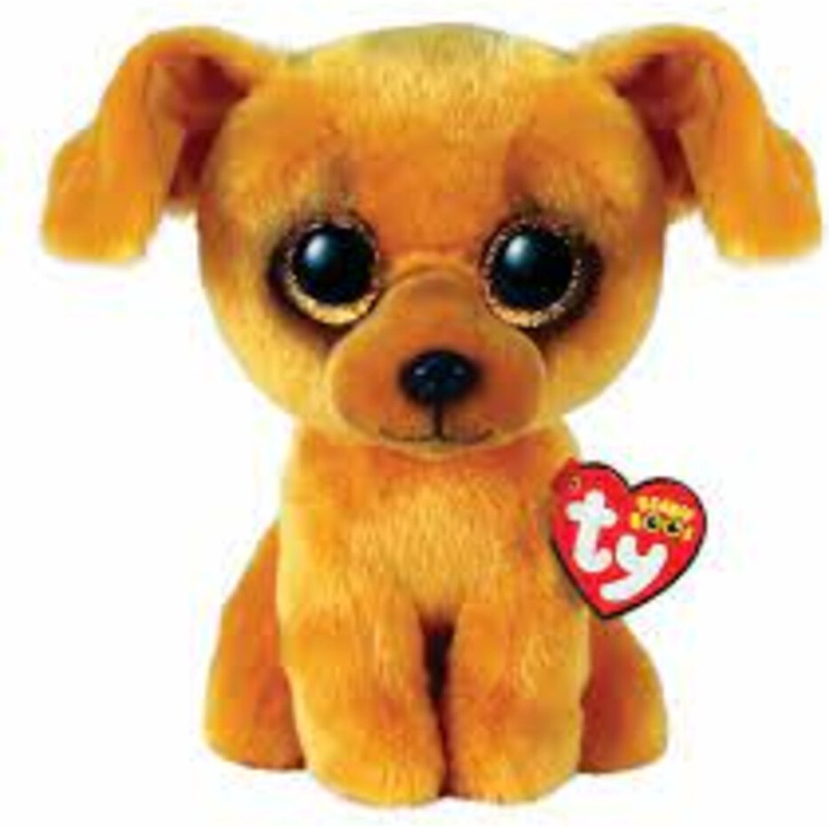 Ty Beanie Boo's Zuzu hellbrauner Hund, 15 cm