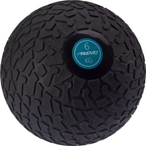 Avento Slam Ball mit Profil – 6 kg – Schwarz Blau