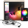Philips hue festavia outdoor lichtsnoer met globe-lampen – 7 meter – 10 lampen