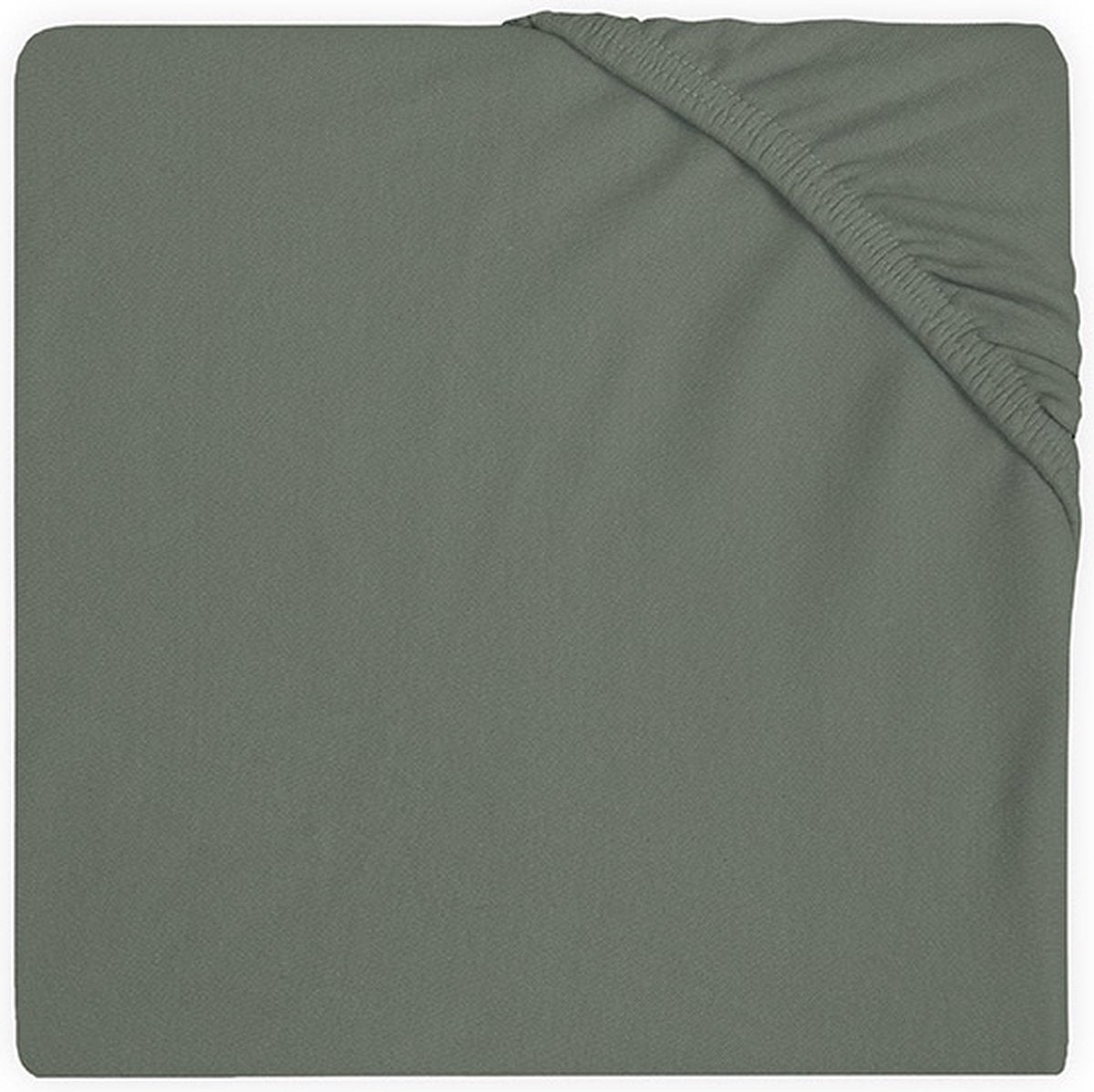 Jollein - baby hoeslaken ledikant jersey (ash green) - katoen - 60x120cm