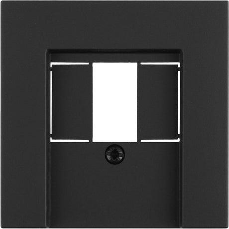 Gira e2 Abdeckplatte Tae USB - Schwarz