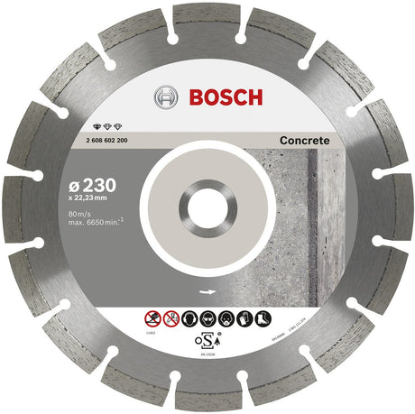 Bosch Diamantscheibe 10x Prof Beton 230 22.23