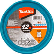 Makita e-03034-12 Trennscheibe Edelstahl | 115 x 22,23 x 1,0 mm | 12 Stück