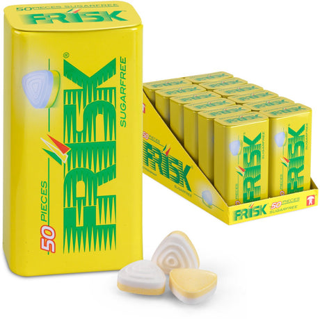 Frisk lemon vitamin - frismakers - suikervrij - 1x12stuks
