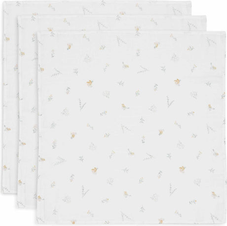 Jollein hydrofiele doek small 70x70cm lovely birds (3pack)