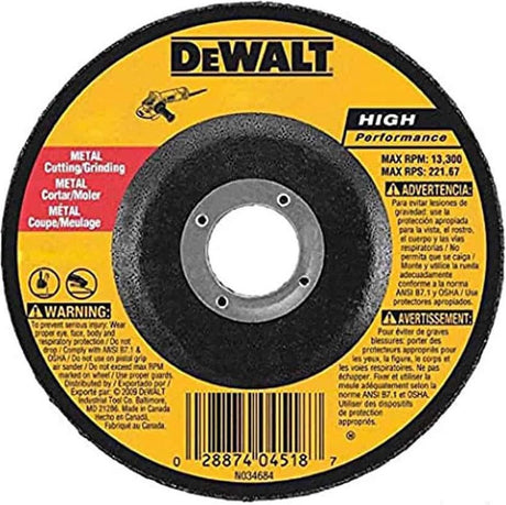 Dewalt Zubehör Extreme 2x Schleifscheibe für Metall | 125 x 6,0 x 22,2 mm – dx7941-ae