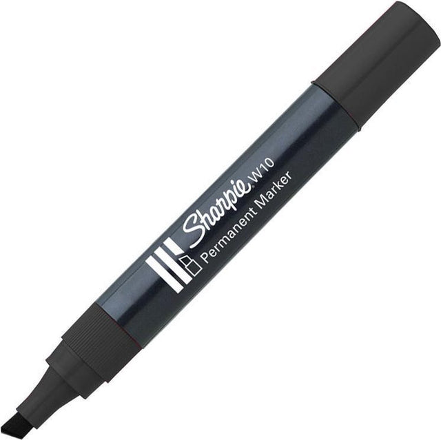 Sharpie W10 schwarzer Permanentmarker – Keilspitze