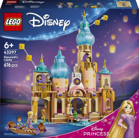 Lego ǀ Disney Princess Rapunzels Schloss, baubares Spielzeug für Kinder und Dekoration 43297