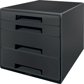 Leitz recycle ladekast - 90% post-consumer gerecycled plastic - zwart