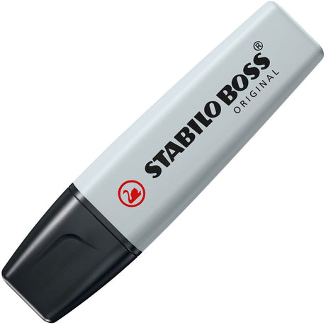 Stabilo markeerstift boss original 70 194 pastel mistig grijs - 10 stuks