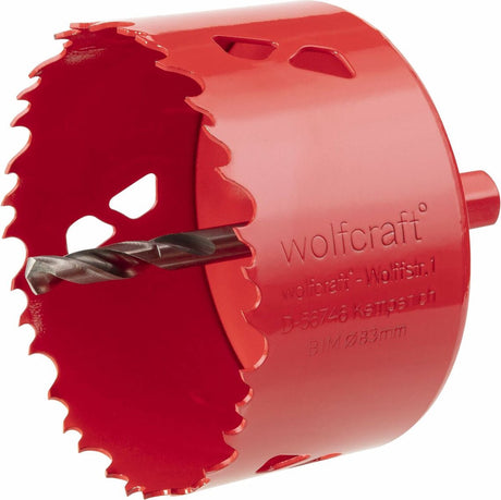 Wolfcraft – Lochsäge 83 mm – BIM-Lochbohrer 83 mm – 5476000
