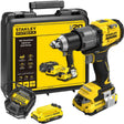 Stanley Fatmax V20 bürstenloser Schlagbohrschrauber im Koffer 2x2,0ah SFMCD726D2K-QW