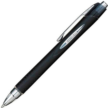 Uni-ball liquid ink ballpoint pen rollerball jetstream sxn-210 zwart 12 stuks