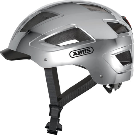 ABUS HELM HYBAN 2.0 Signal Silber XL 58-63 cm