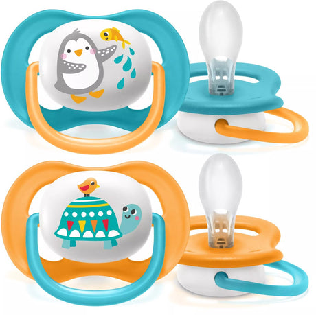 Philips Avent – Ultra Air Happy Schnuller – 6–18 m, Orange