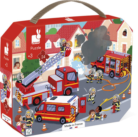 Janod - Puzzle - Die Feuerwehr