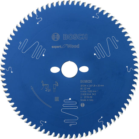 Bosch Zubehör Experte für Holz ab Werk 254x30-80 - 1 Stück(e) - 2608644343 - 2608644343
