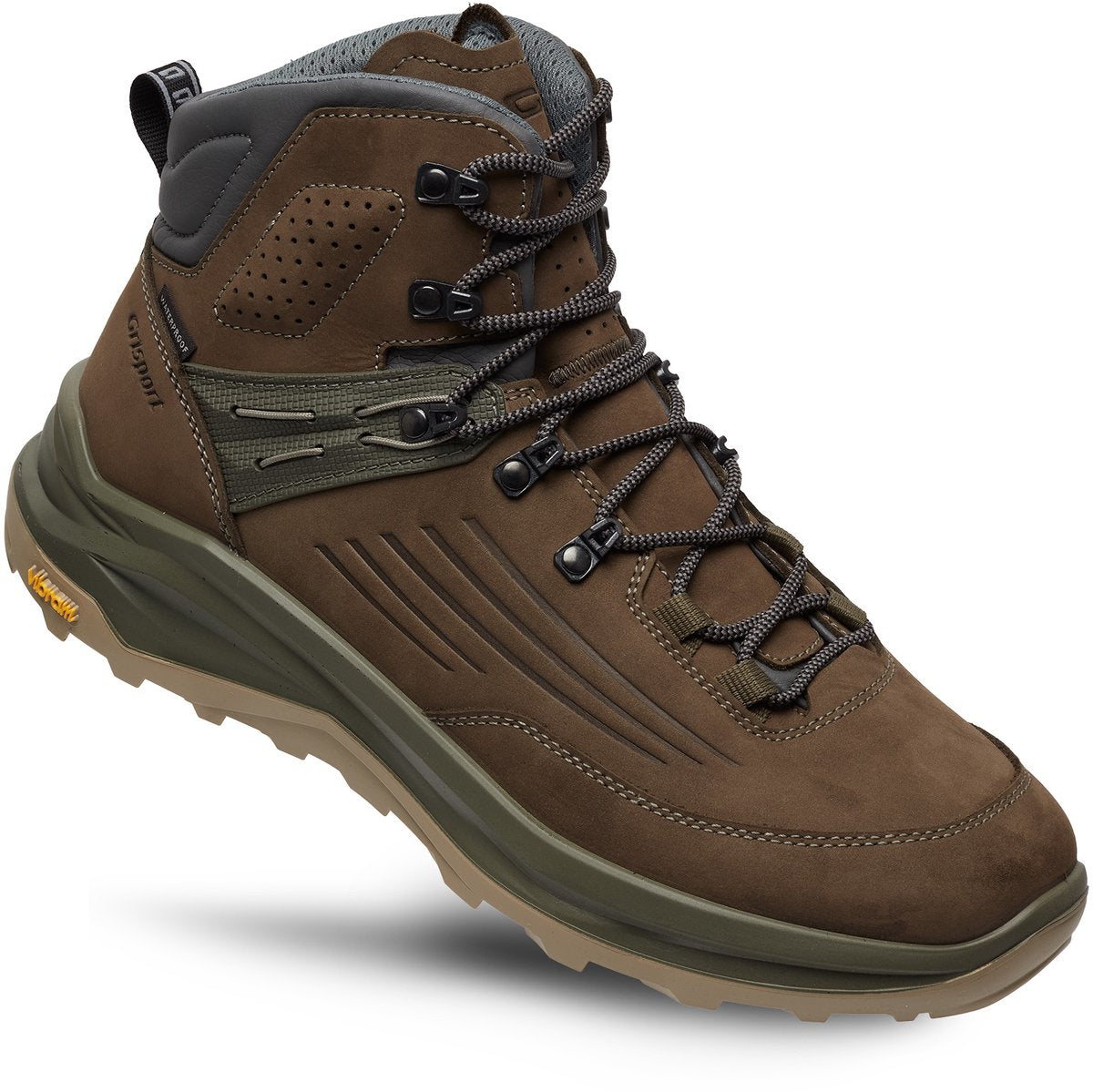 Grisport outlander mid unisex wandelschoenen - taupe beige