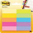 Indexe Post-it 670-10ab, Papier 15 x 50 mm, selbstklebend, sortiert, 500 Stück