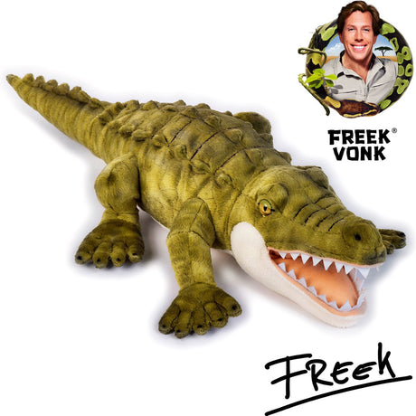 Bresser Freek Spark X - Kuscheltier - Vik das Krokodil - gefüllt mit recyceltem Material