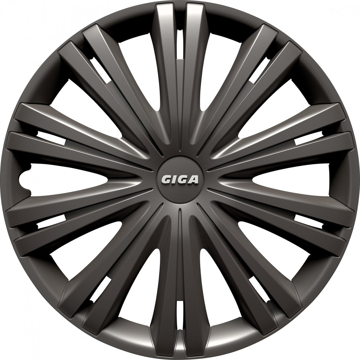 Carpoint Hubcaps Giga 15 Zoll Anthrazit -Set von 4
