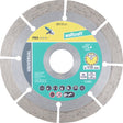 Wolfcraft - Diamanttrennscheibe ø 115 mm - Diamanttrennscheibe für Winkelschleifer - 8313000
