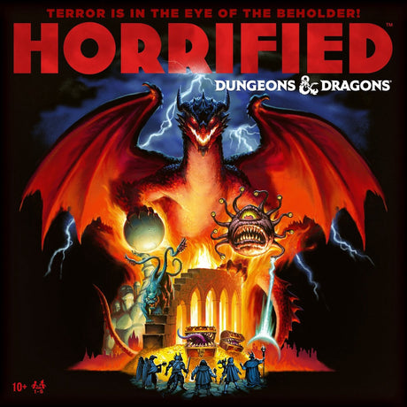 Ravensburger Brettspiel „Horrified Dungeons Dragons“.