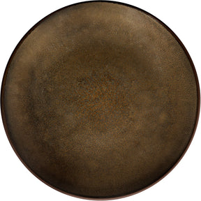 Medard de noblat - feeling bronze - dessertbord 21 cm - 6 delig - stoneware