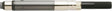 Parker piston converter voor vulpen | verchroomde rand