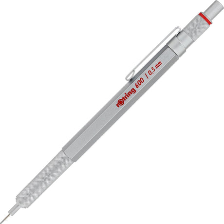 Rotring 600 Druckbleistift | 0,5 mm | silberfarben