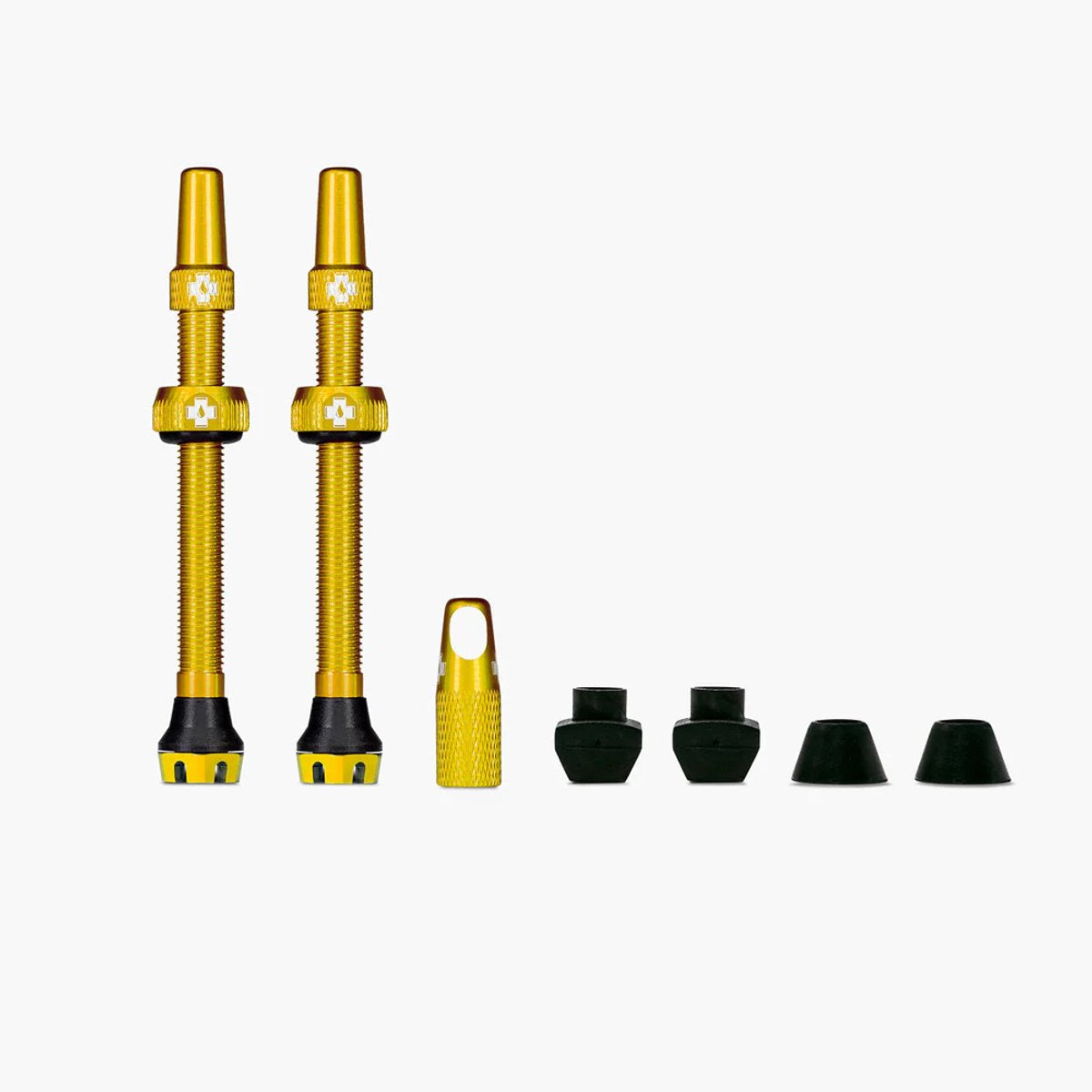 Muc-off v2 Tubeless-Ventilset 44 mm, Gold