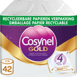 Cosynel Toilettenpapier – 42 Rollen – Goldweiß (4-lagig) – Vorteilspack
