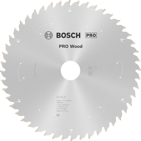 Bosch Professional Pro Wood - Kreissägeblatt - Akku-Kreissägeblatt, 216 x 1,7 x 30 mm, T48