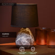 Lucide Marmo - Tischlampe - ø 16 cm - 1xe14 - Schwarz - Japandi
