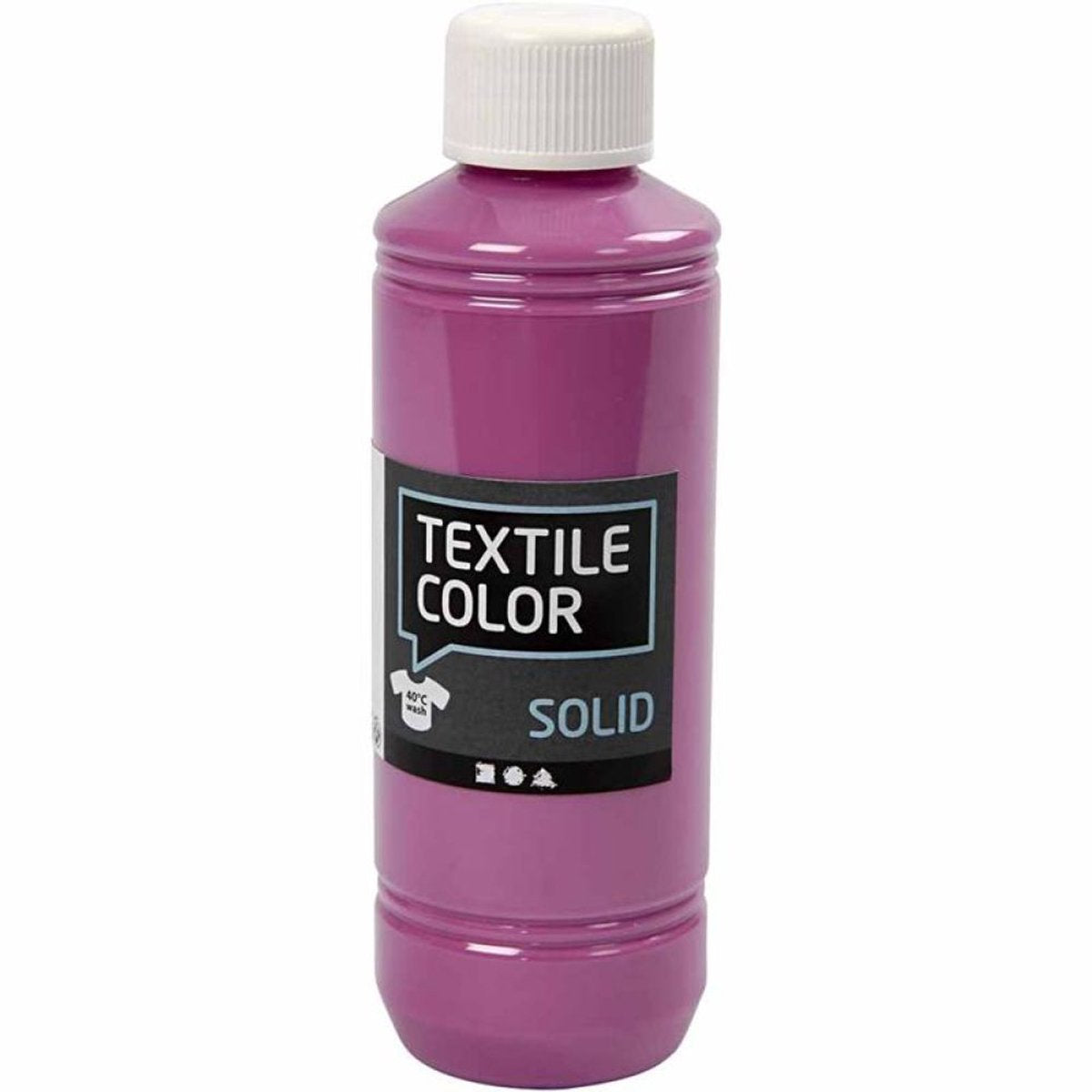 Kreativfirma Textilfarbe für Textilfarbe - Fuchsia, 250 ml