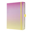 Sigel Bullet Journal Jolie, A5, Farbverlauf-Eiscreme, punktliniert, punktliniertes Hardcover