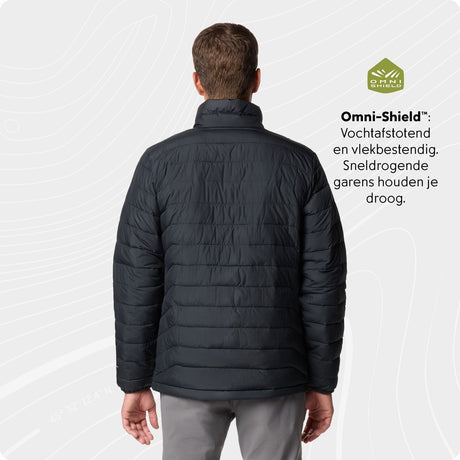 Columbia Powder Lite™ II Jacke Herren Outdoorjacke – Schwarz – Größe XL