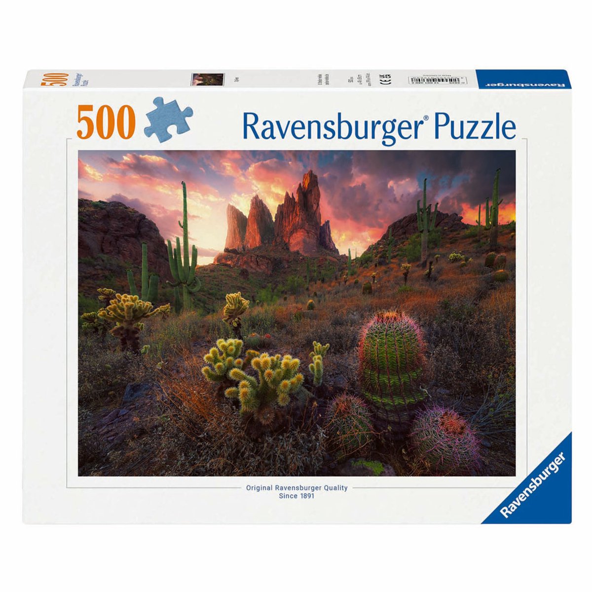 Ravensburger Puzzle Kaktus, 500 Teile.