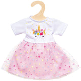 Heless Einhorn-Puppenkleid, 35-45 cm