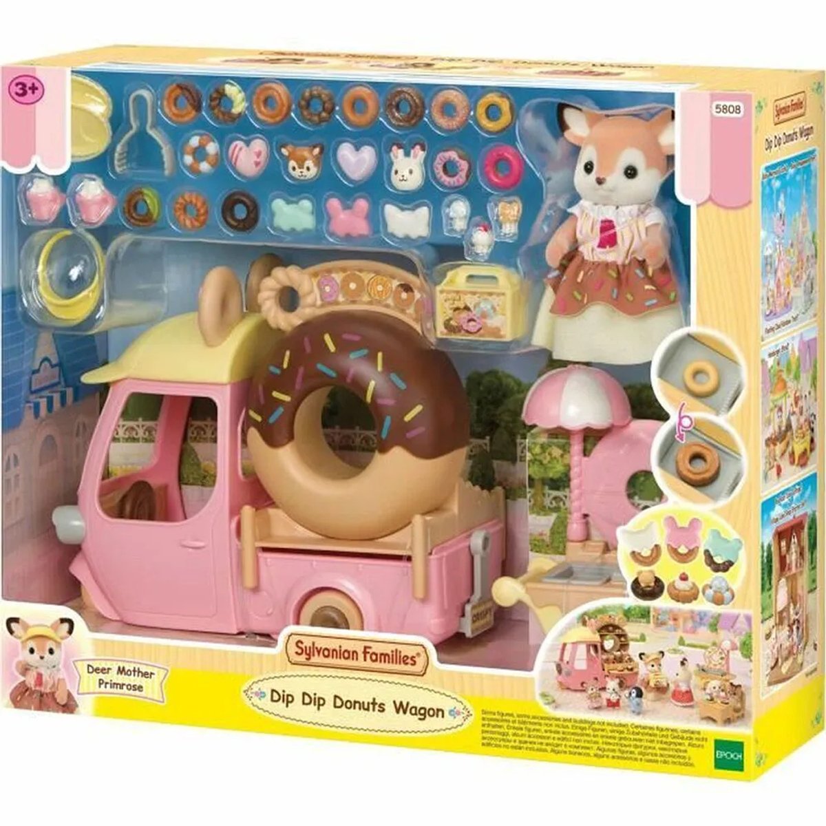 Sylvanian Family 5808 Dip-Dip-Donut-Wagen