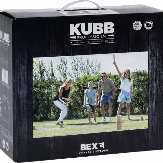 Kubb Pro Gummiholz